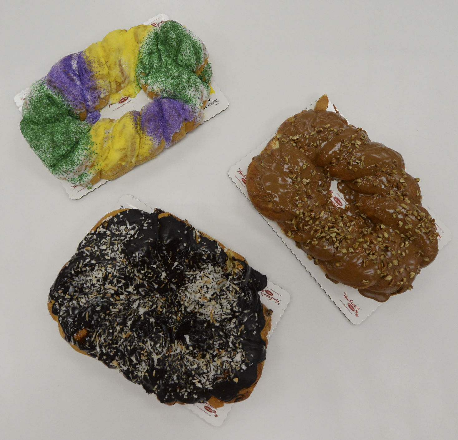 Ambrosia Bakery king cake 4